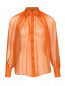 Блуза из шелка свободного кроя Alberta Ferretti  –  Общий вид