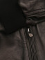 Куртка из кожи на молнии с карманами Isaia  –  Деталь1