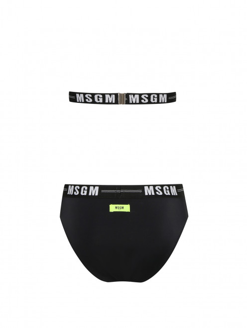 Раздельный купальник с логотипом MSGM - Обтравка1