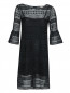 Платье прямого кроя с воланами на рукавах PennyBlack  –  Общий вид