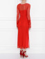 Платье макси с драпировками и завязками Diane von Furstenberg  –  МодельВерхНиз1