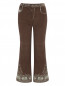 Укороченные брюки-клеш с декором Jean Paul Gaultier  –  Общий вид