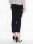 Укороченные брюки из хлопка с металлическими молниями Max&Co  –  МодельВерхНиз1
