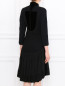 Платье-миди из шерсти Jean Paul Gaultier  –  Модель Верх-Низ1