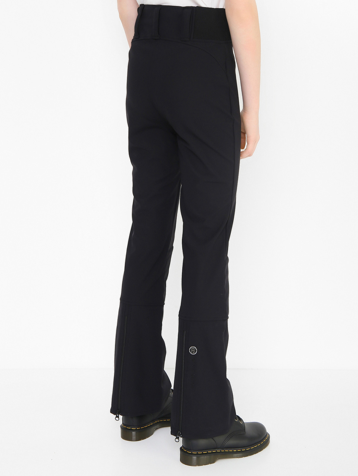 Утепленные брюки на молнии Poivre Blanc  –  МодельВерхНиз1  – Цвет:  Черный