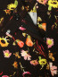 Брюки прямого кроя с цветочным узором Moschino Cheap&Chic  –  Деталь1