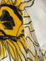 Платье-макси из шелка с цветочным узором N21  –  Деталь1