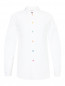 Рубашка из хлопка с контрастными пуговицами Paul Smith  –  Общий вид