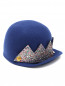 Шляпа фетровая с блестками Sanetta  –  Общий вид