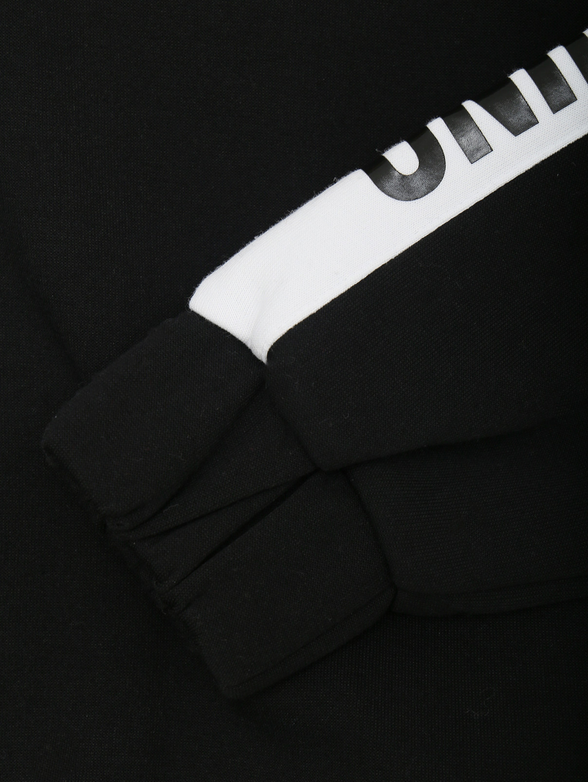 Спортивный костюм с аппликацией Moschino  –  Деталь1  – Цвет:  Черный