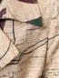 Пальто легкое из ткани с рисунком Marina Rinaldi  –  Деталь