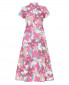 Платье-миди из хлопка с цветочным узором Max&Co  –  Общий вид