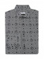 Рубашка из хлопка с узором Versace Collection  –  Общий вид