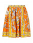 Шелковая юбка с принтом Moschino Cheap&Chic  –  Общий вид