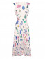 Платье с цветочным узором Markus Lupfer  –  Общий вид