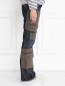 Джинсы с контрастными вставками Moschino Jeans  –  Модель Верх-Низ2