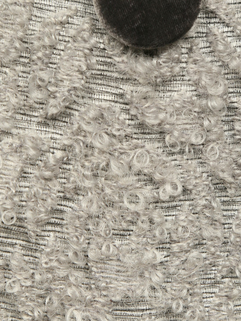 Двубортное пальто из мохера - Деталь1