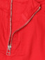 Джинсы-клеш декорированные молнией и вышивкой на кармане Max&Co  –  Деталь1