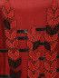 Платье-макси из шелка с аппликацией и вышивкой из бисера Philosophy di Alberta Ferretti  –  Деталь