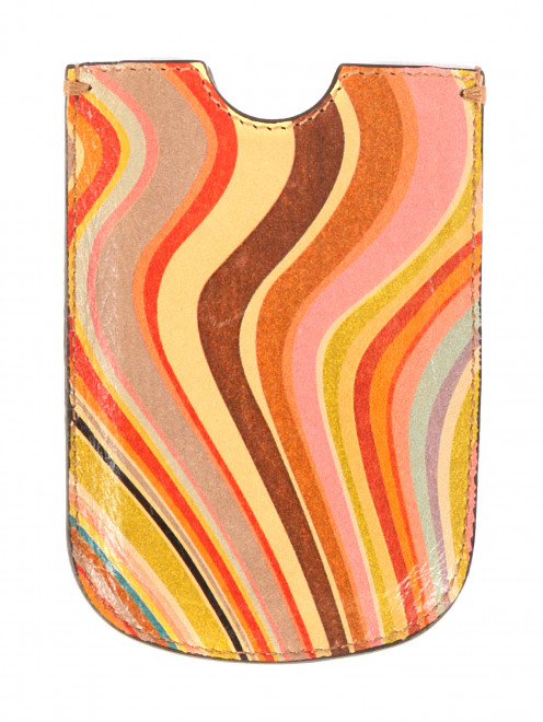 Чехол для IPod из кожи с узором  Paul Smith - Обтравка1