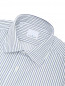 Рубашка из хлопка с узором полоска Giampaolo  –  Деталь1