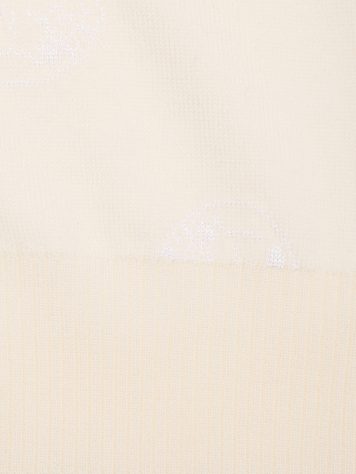Водолазка из смешанной шерсти с узором Gabriele Pasini  –  Деталь  – Цвет:  Белый