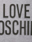 Свитшот из хлопка с принтом Moschino Love  –  Деталь