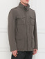 Куртка на молнии с накладными карманами Herno  –  Модель Верх-Низ