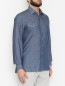 Рубашка из хлопка с накладными карманами Roberto Ricetti  –  МодельВерхНиз