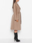Пальто шерстяное с накладными карманами Marina Rinaldi  –  МодельВерхНиз2