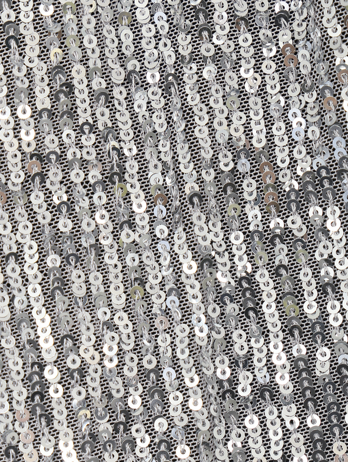 Мини-юбка с пайетками PINKO  –  Деталь1  – Цвет:  Серый