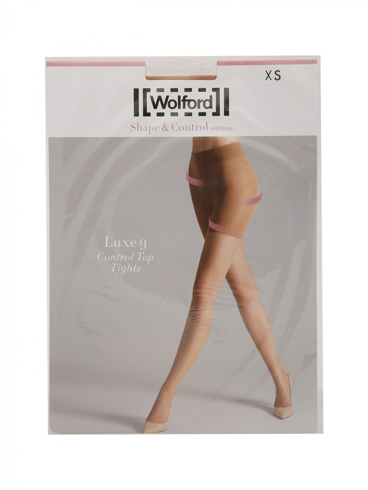 Однотонные капроновые колготки Wolford  –  Общий вид  – Цвет:  Бежевый