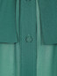 Шелковая блуза свободного кроя с бантом Moschino  –  Деталь1
