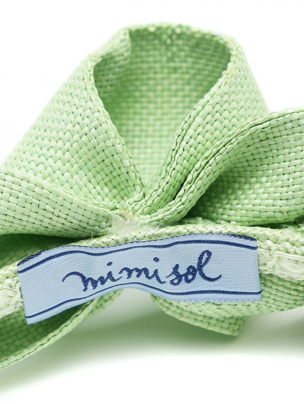 Ободок с декоративным бантиком MiMiSol  –  Деталь1  – Цвет:  Зеленый