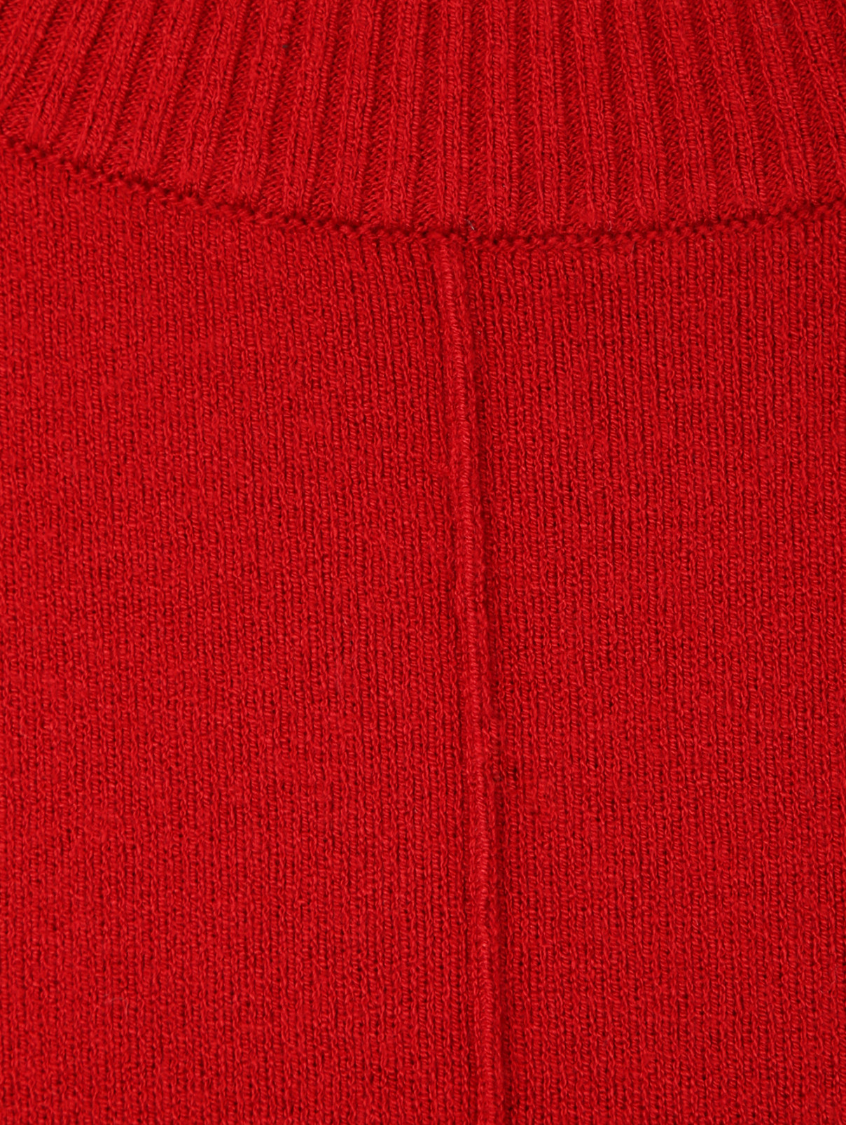 Трикотажное платье-миди Weekend Max Mara  –  Деталь1  – Цвет:  Красный