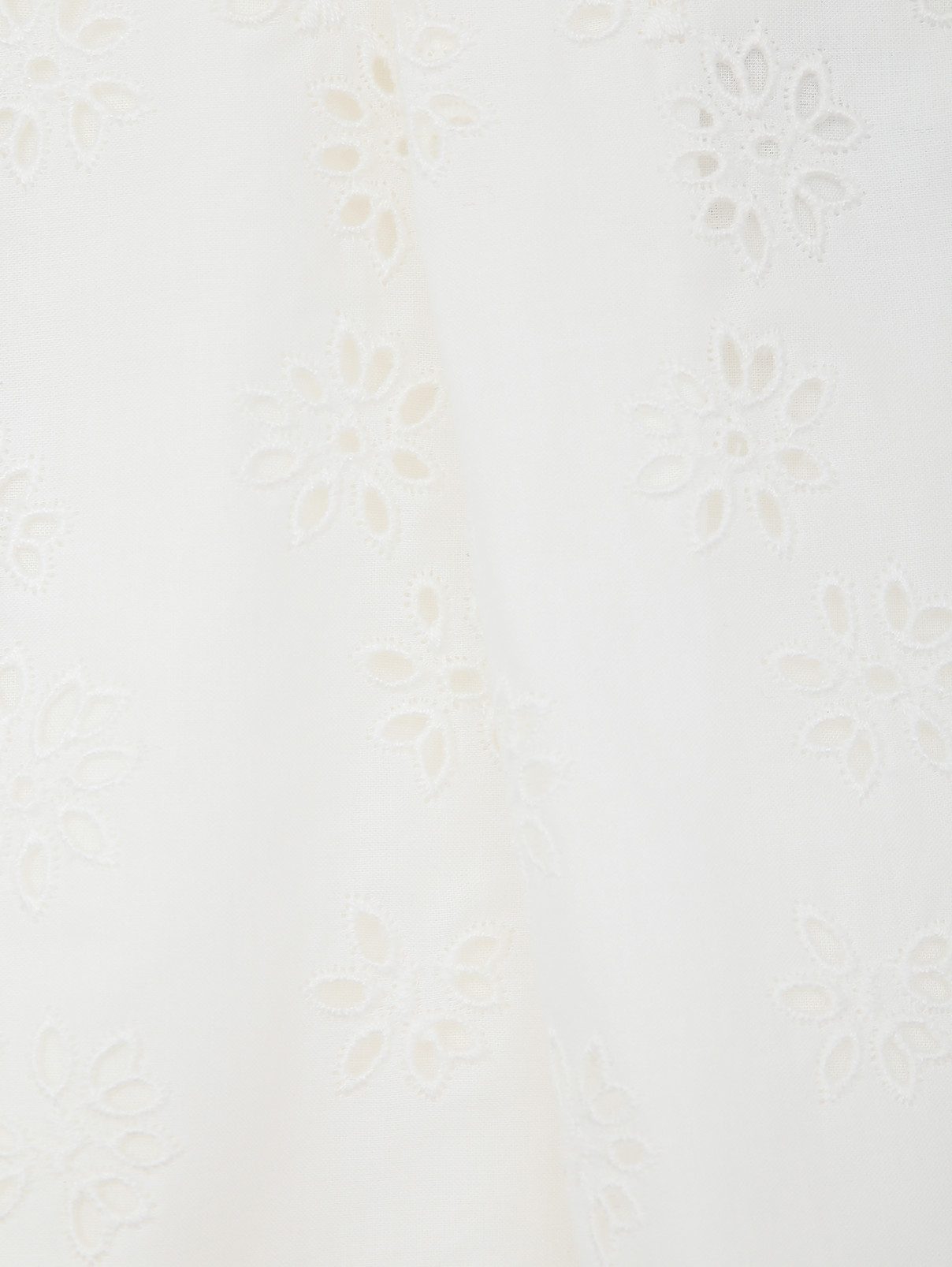 Шорты из шитья на резинке Ermanno Scervino Junior  –  Деталь1  – Цвет:  Белый