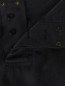 Шорты из шелка с накладными карманами JO NO FUI  –  Деталь1