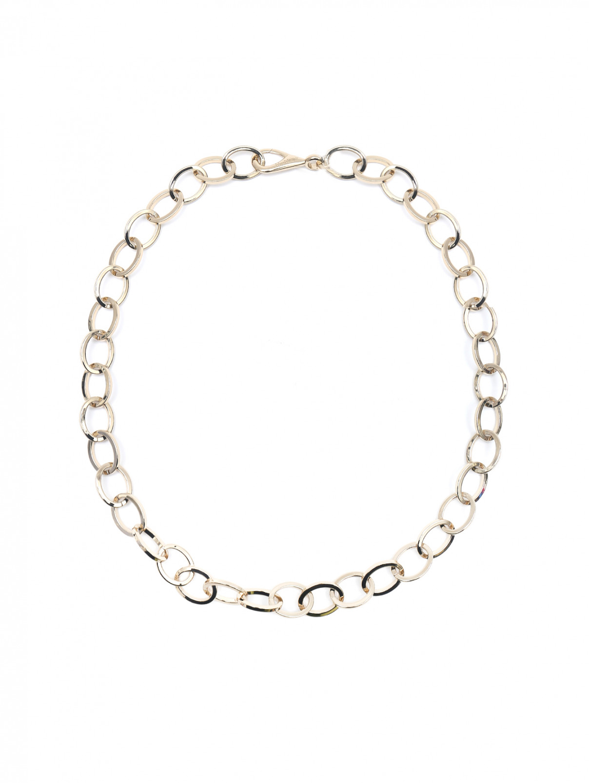 Ожерелье из металла Max Mara  –  Общий вид  – Цвет:  Золотой