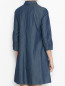 Платье-рубашка из смешанного хлопка с карманами Max&Co  –  МодельВерхНиз1
