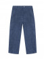 Однотонные брюки изо льна с карманами Il Gufo  –  Общий вид