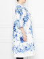 Легкое пальто с цветочным узором Marina Rinaldi  –  МодельВерхНиз2