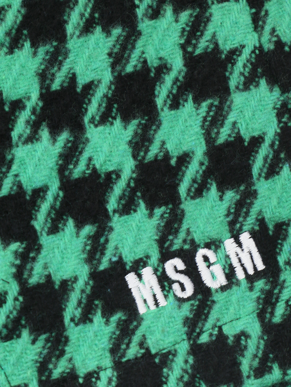 Шорты из хлопка с узором MSGM  –  Деталь  – Цвет:  Узор