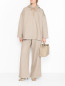 Толстовка из хлопка и вискозы с люрексом Max Mara  –  МодельОбщийВид