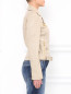 Куртка из хлопка с золотой фурнитурой Moschino Cheap&Chic  –  Модель Верх-Низ2