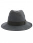 Шляпа из шерсти с контрастной отделкой Borsalino  –  Обтравка1