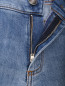 Укороченные джинсы из хлопка Sportmax  –  Деталь