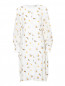 Платье из шелка с узором Nina Ricci  –  Общий вид