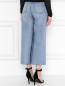 Укороченные джинсы из светлого денима M.i.h Jeans  –  МодельВерхНиз1
