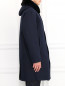 Пальто из хлопка с капюшоном Ermanno Scervino  –  Модель Верх-Низ2