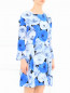 Платье из шелка с цветочным узором Moschino Cheap&Chic  –  Модель Верх-Низ